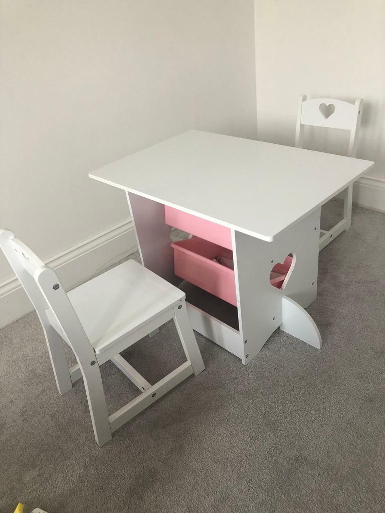 childrens table and chairs argos